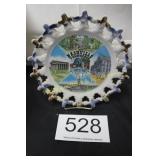 Vintage Nashville Music City Souvenir Plate