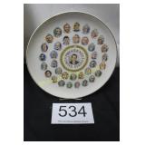 1969 President of the U.S. Commerative Plate