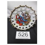 Vintage Collector Souvenir Plate - Las Vegas