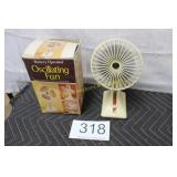 Battery Operated Oscillating Fan