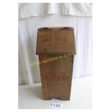Rustic Americana Wood Tater's Bin
