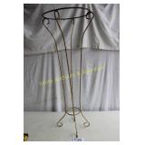 Vtg. Wrought Iron Plant Stand