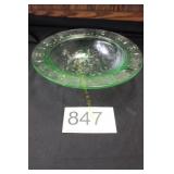 'Floral' Pattern Footed Console Bowl