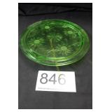 'Sunflower' Pattern 3-Footed Cake Plate