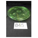 'Sunflower' Pattern 3-Footed Cake Plate