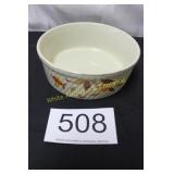 Jewel Tea 8' Ribbed Souffle Casserole