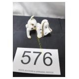 1950's Chase Bone China Hand Painted Dog