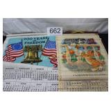200 Years of Freedom Bicentennial Calendar