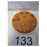 Souvenir Las Vegas Pennies Kitsch Paperweight