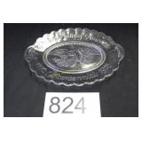 1976 Indiana Glass Bicentennial Oval Tray