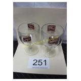Falstaff / Schlitz Beer Goblets