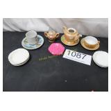 Eclectic Vtg. Miniature Lusterware Pieces