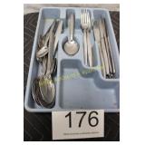 Silverware & Tray