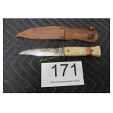 Imperial V.S.U. Fixed Knife & Leather Sheath