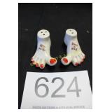 1950's/60's 'Hillbilly' Kitsch S & P Shakers