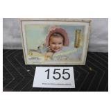 Effingham Monument Works Framed Thermometer