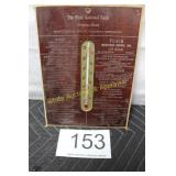 First National Bank Multi Agency Thermometer