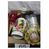 Group of Florist Vases, Etc.