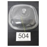 Pyrex Square Glass Domed Lid