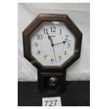 Benrus Octagonal Pendulum Wall Clock