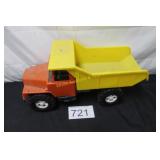 Vtg. Mid-Century Plastic Dump Truck
