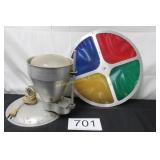 Mid Century Rotating Christmas Color Wheel