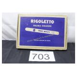 Vintage Rigoletto Palma Grande Cigar Box