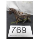 1950's Cast Pot Metal Western Parade Horse