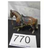1950's Cast Pot Metal Western Parade Horse