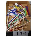 Vintage Advertising Stir Sticks - Large Lot