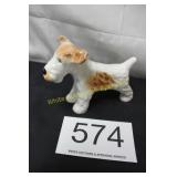 Vintage Ceramic Fox Terrier Figurine