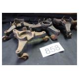 Industrial Stove or Piano Leg Dollies - (4)