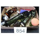 Box Lot of Vintage Bottles