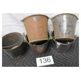 (5) Altamont Schuetzenfest Buckets