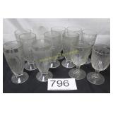 Iris & Herringbone Stemware - (8) & More