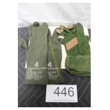 (2) Pair Army Gloves - Vietnam Era