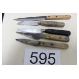 Group of (5) Vintage Kitchen Paring Knives & More