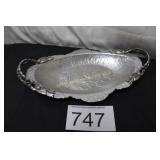Rodney Kent Hammered AL Serving Tray