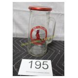 Vtg. MLB St. Louis Cardinals Mug O Nuts Stein
