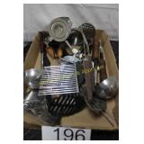 Box Lot of Kitchen Utensils