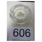 The Fairmont Hotels Glass Ashtray