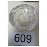 Heavy Glass Clear Ashtray - Indonesia