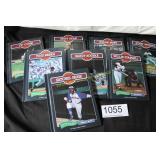 Lot of (8) Vtg. Baseball Legends Hardcover Books
