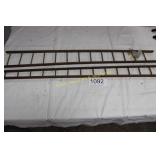 Vtg. Primitive Style 2 Piece Wood Dï¿½cor Ladders