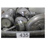 Assortment of Silver Plate Coffee Makers & More