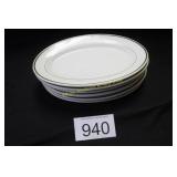 (6) Vitrified China Oval Restaurant Style Platters