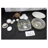 Misc. Glass/Ceramic End of Kitchen Items