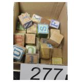 Box of Vintage Blocks - (26)
