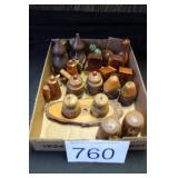 Master Collection of Wood S & P Shaker Group