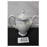 Johann Haviland Blue Garland Coffee Pot w/Lid